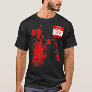 Hello My Name Is JasonFunny Halloween Costume T T-Shirt