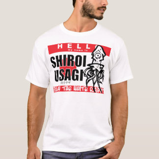 HELLO MY NAME IS SHIROI USAGI T-Shirt