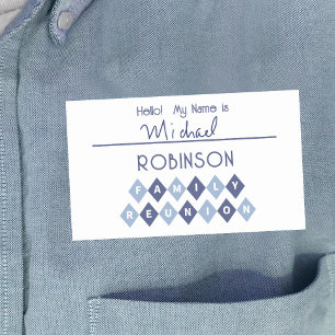 Hello My Name is Sticker