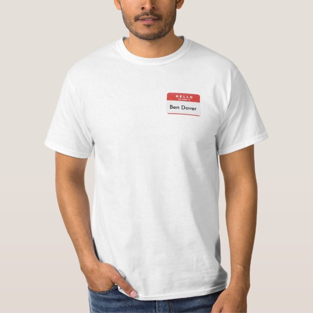 hello-my-name-is T-Shirt (Front)