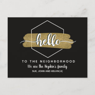 Hello new Neighbour Card Family Introduction