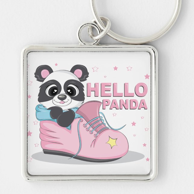 Hello Panda Keychain (Hello Panda, Keychain! )