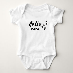 Hello PAPA Baby Bodysuit