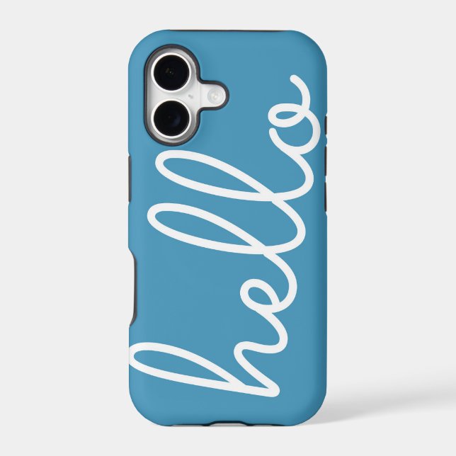 Hello Phone Case (Back)
