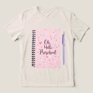 Hello Preschool Women’s Back to School Shirt