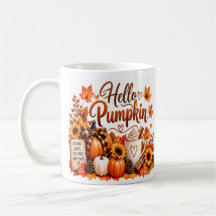 Hello Pumpkin – Cozy Fall Vibes Mug