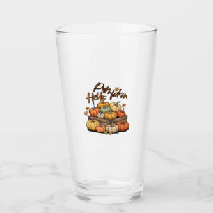 Hello, Pumpkin design Classic T-Shirt.png Glass