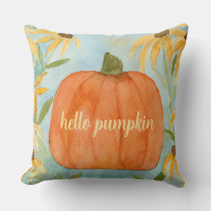 Hello Pumpkin Fall Pillow
