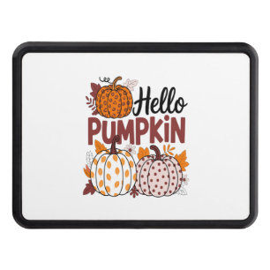 Hello Pumpkin Png, Fall Vibes Trailer Hitch Cover