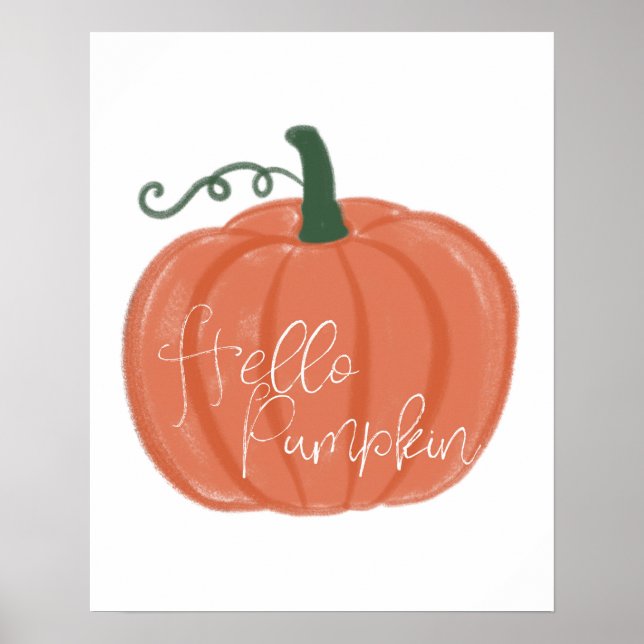 Hello Pumpkin Poster (Front)