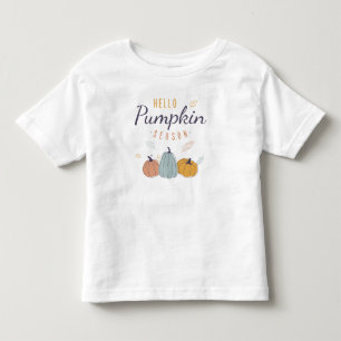 Hello Pumpkin Season Toddler T-shirt