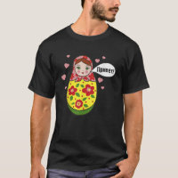 Hello Russian Matryoshka Babushka Nesting Dolls