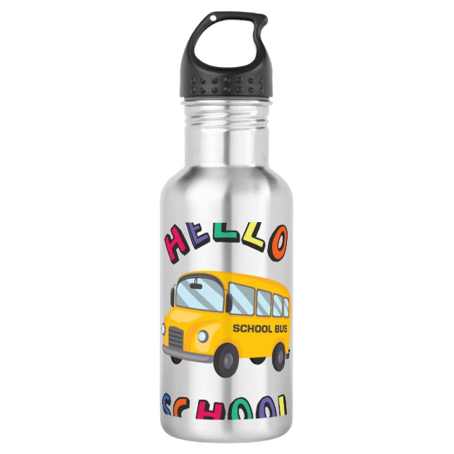 Hello School 710 Ml Water Bottle (Front)