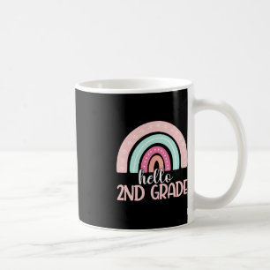 Hello Second Grade Back To School 2nd Grade Teache Coffee Mug