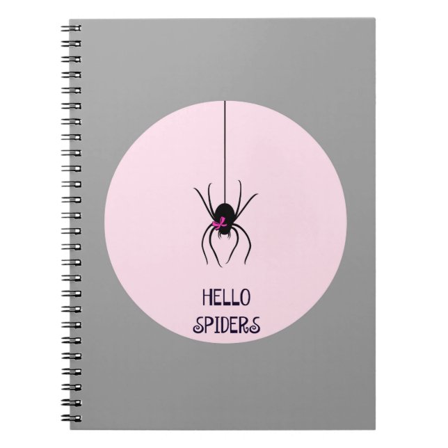 Hello Spiders Notebook (Front)