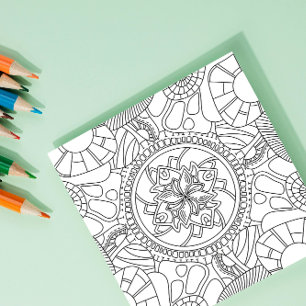 Hello Spring: Amazing Mandala Poster