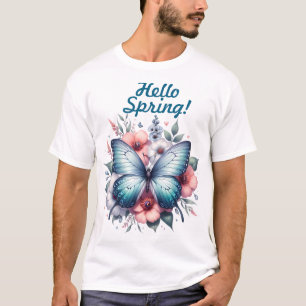 Hello Spring Butterfly-96282 T-Shirt