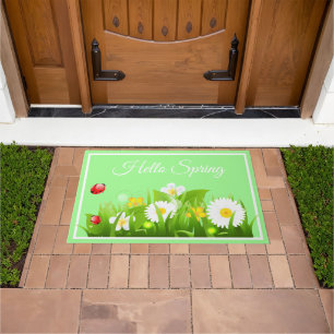 Hello Spring Doormat