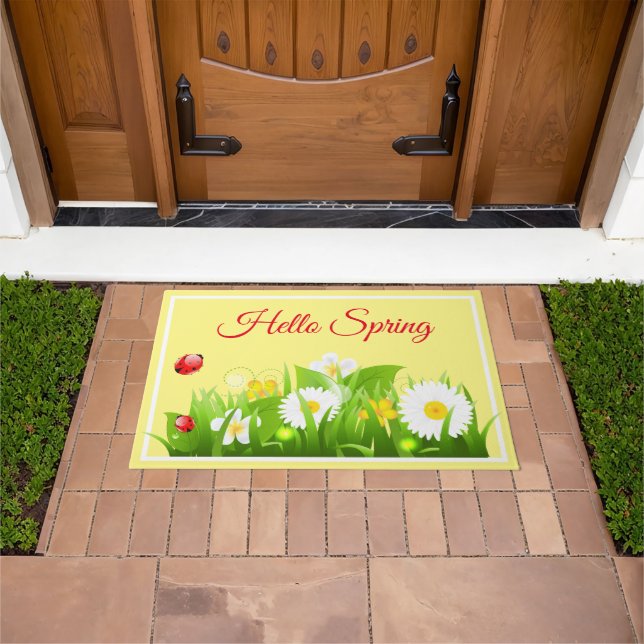 Hello Spring Doormat (Outdoor)