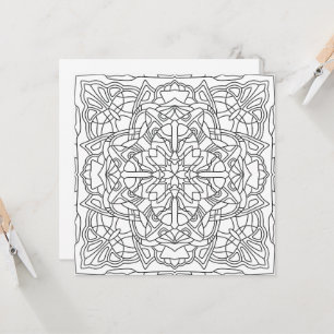Hello Spring: Geometric Mandala