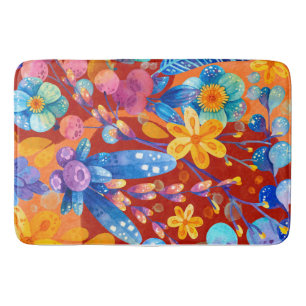 Hello Spring Happiness Time Bath Mat