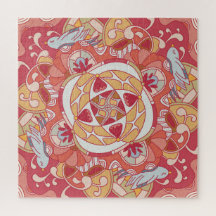 Hello Spring: Joyful Botanical Pink Garden 