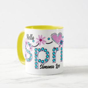 Hello Spring Personalized gift Mug