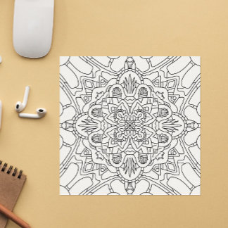 Hello Spring: Plant Colouring Page