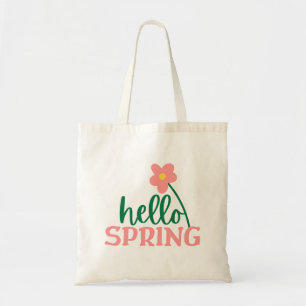 Hello Spring Tote Bag