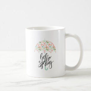 Hello Spring Umbrella Coffee Mug
