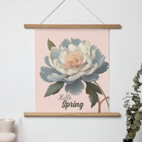 HELLO SPRING VINTAGE FLOWER