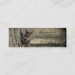 Hello Squirrel Mini Business Card