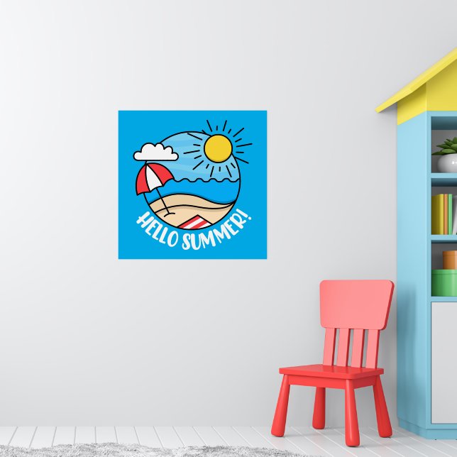 Hello Summer 2 Poster (Nursery 1)