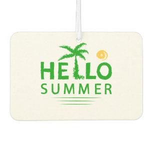 Hello Summer Air Freshener