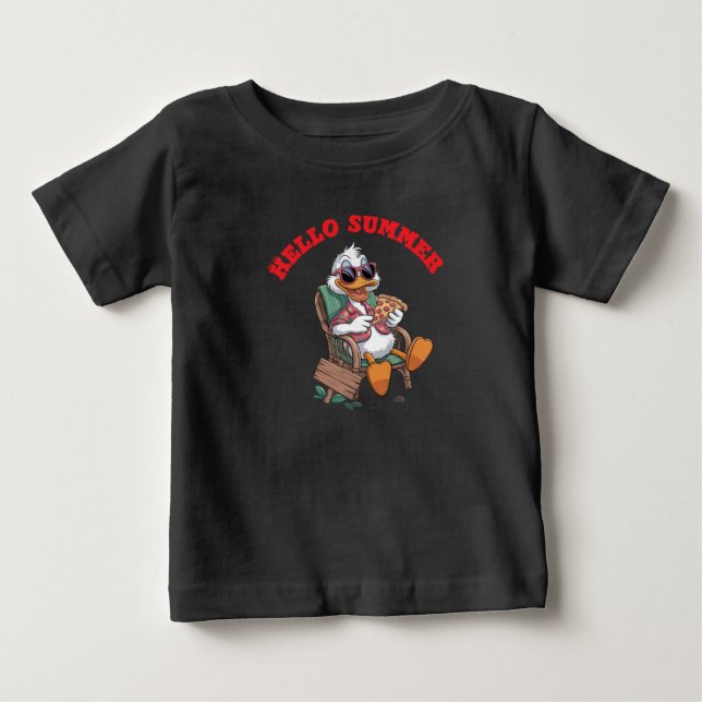 Hello summer  baby T-Shirt (Front)