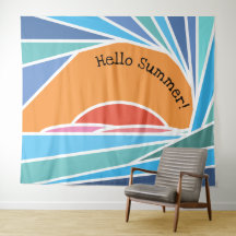 Hello Summer Barrel Wave and Sunset
