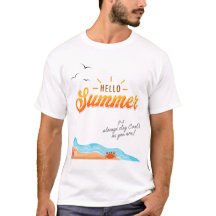 Hello Summer Beach T-Shirt