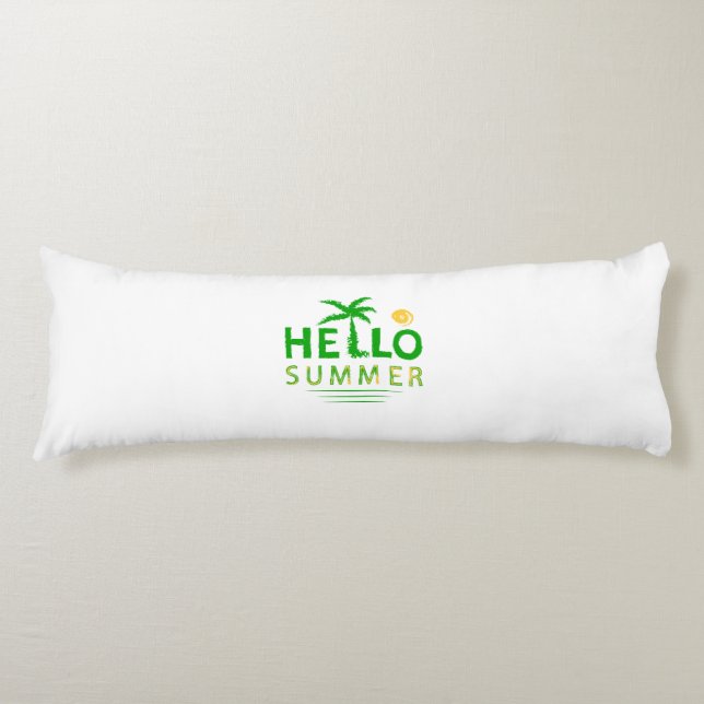 Hello Summer Body Pillow (Front)