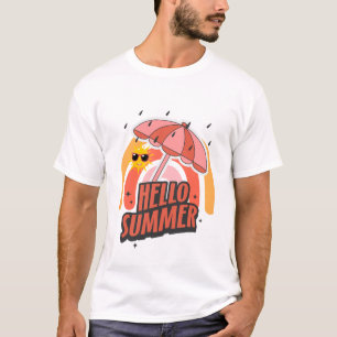 Hello Summer – Bright & Fun Design T-Shirt