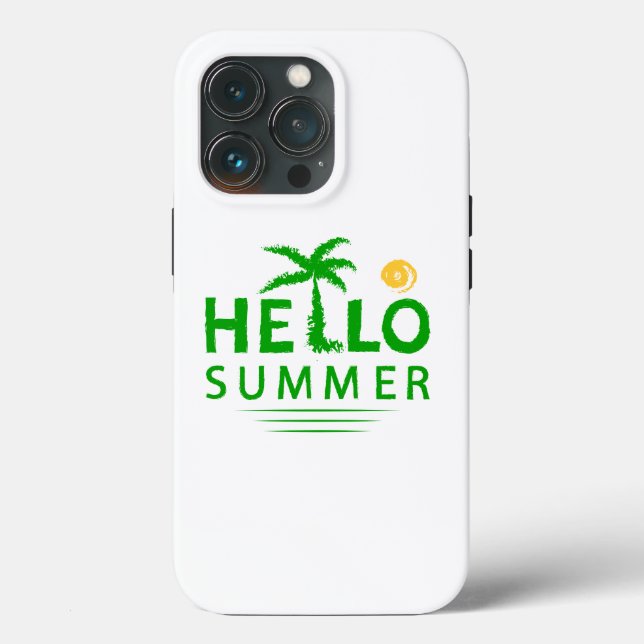 Hello Summer Case-Mate iPhone Case (Back)