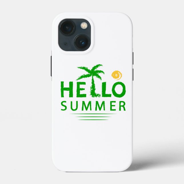 Hello Summer Case-Mate iPhone Case (Back)