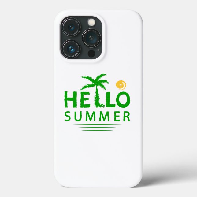 Hello Summer Case-Mate iPhone Case (Back)