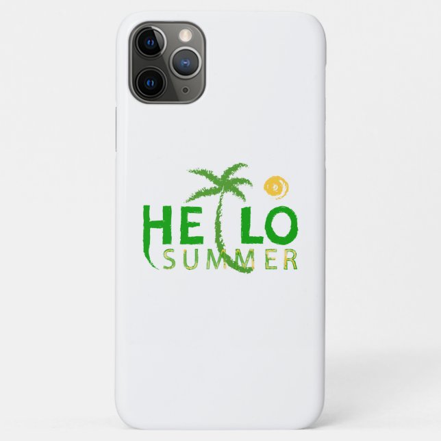 Hello Summer Case-Mate iPhone Case (Back)