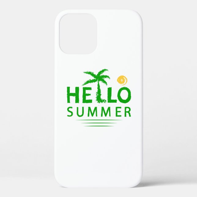 Hello Summer Case-Mate iPhone Case (Back)