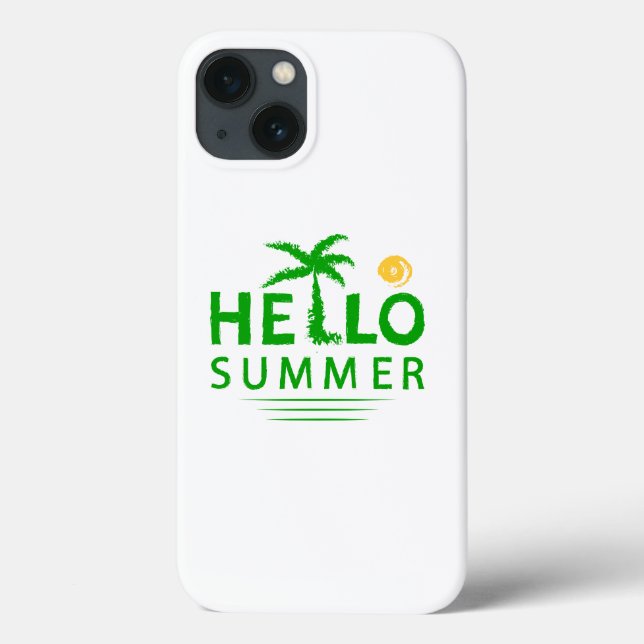 Hello Summer Case-Mate iPhone Case (Back)