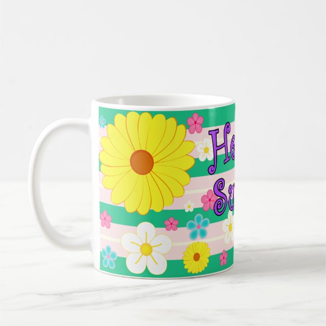 Hello Summer! Coffee Mug (Left)