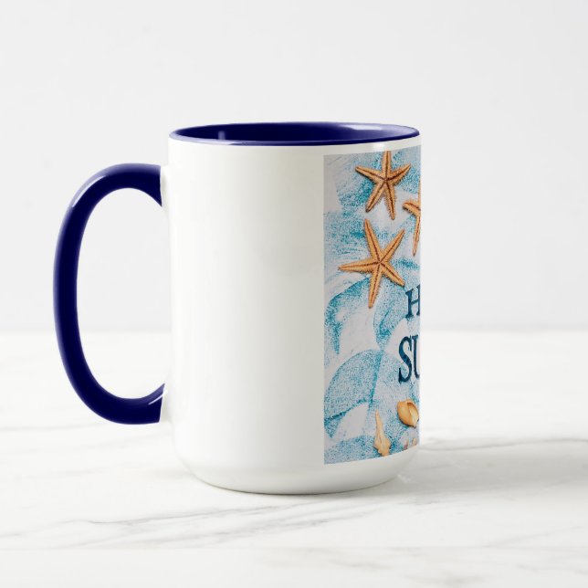 Hello Summer Custom Photo Mug (Left)