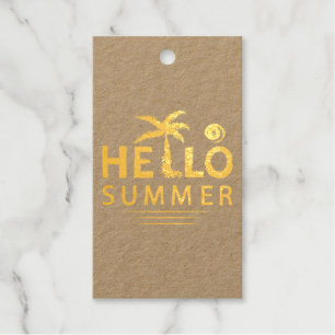 Hello Summer Gift Tags