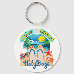 Hello Summer - HolyDays Keychain
