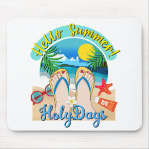 Hello Summer - HolyDays Mouse Pad
